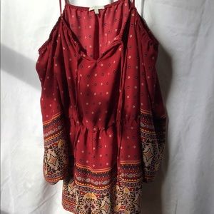 Bohemian Style Romper - Size XS - Charlotte Russe